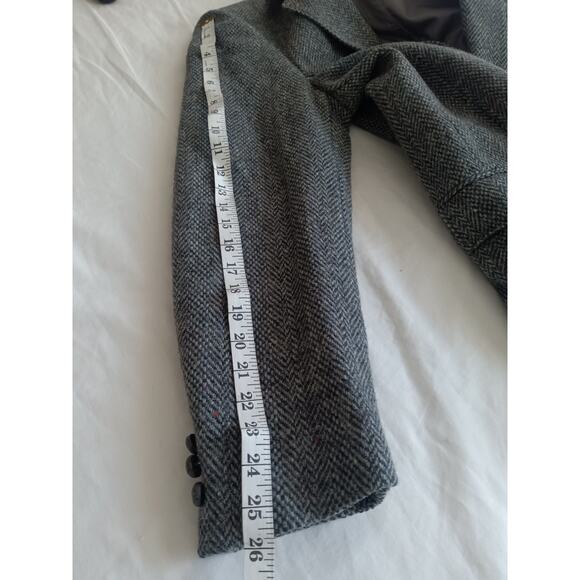 Levi’s Vintage Western Wear Wool Coat Gray 42L Men’s Long Overcoat - Picture 7 of 9